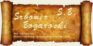 Srbomir Bogaroški vizit kartica